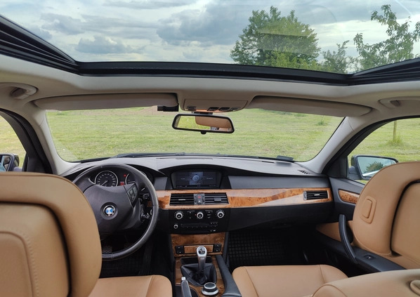 BMW Seria 5 cena 30900 przebieg: 265000, rok produkcji 2008 z Ińsko małe 79